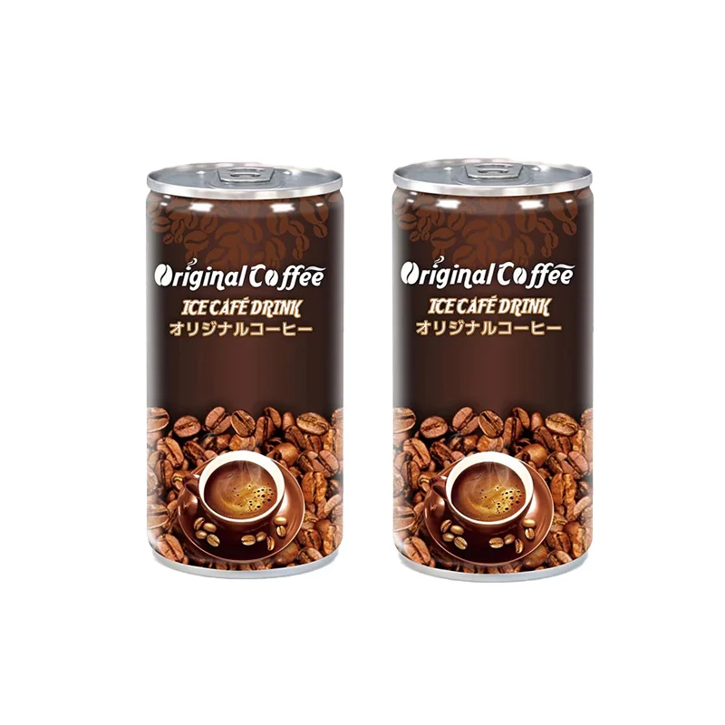 High Quality OEM Coffee Drinks in Private Label - 180ml can