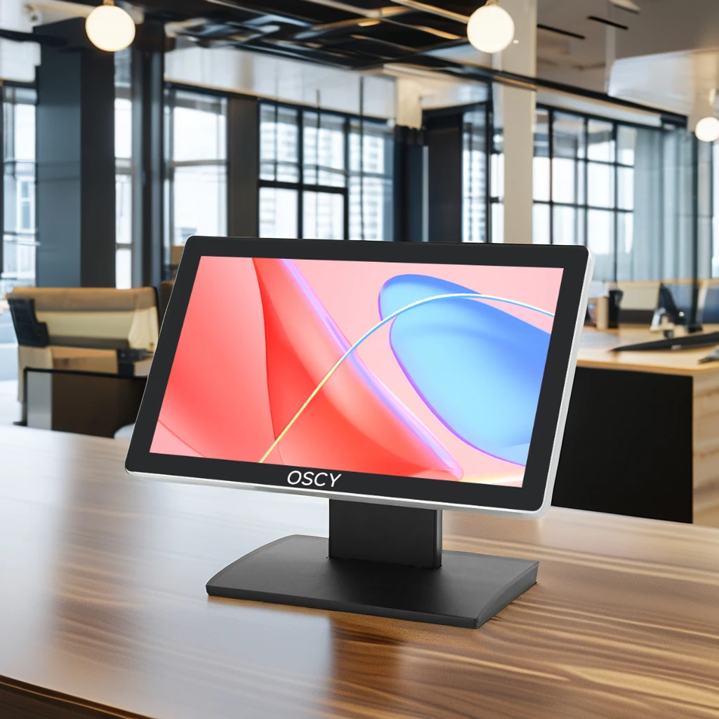 Factory 15Inch Desktop Dual Display Cash register POS systems Wins Retail Touch Screen Terminal Manufacturers wholesale
