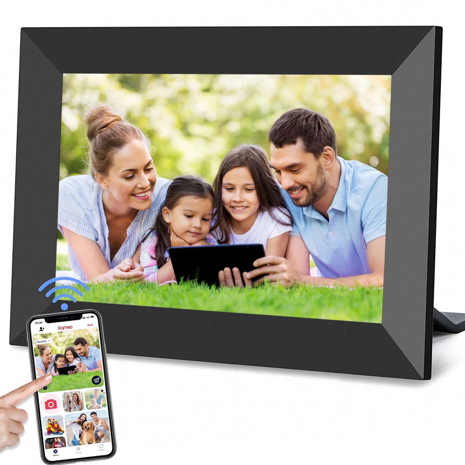 Hot Sale Digital Picture Frames 7 inch Touch Screen Digital Photo Frame Share Photos and Videos