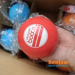 PVC weighted sand filled lawn bowling softer bocce ball