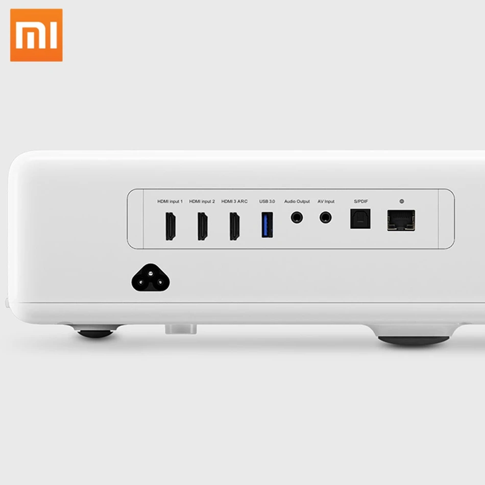 
Original XiaoMi Global Version New Technology Ultra Short Throw 150 Inch Full HD 1080P TV Portable Wifi Smart 4K Laser Projector 