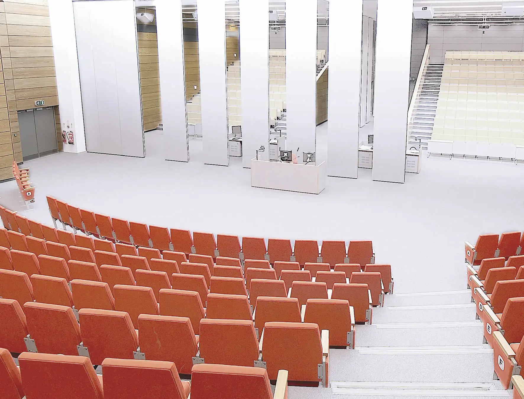 Operable wall movable wall partitions soundproof folding partition wall for convention center