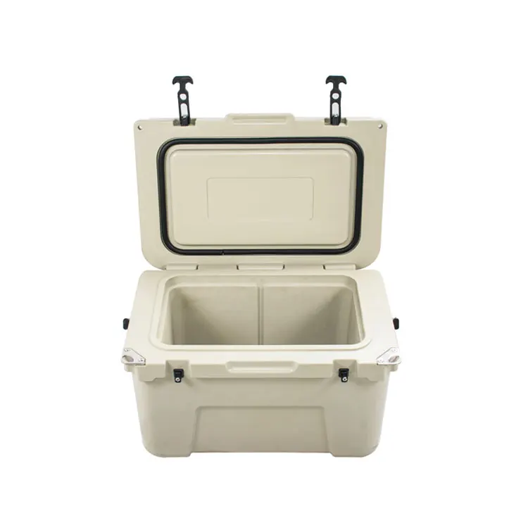 
Promotional 25qt Portable Rotomolded Blood Ice Chest Cooler Box With Wheels 