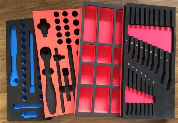 Factory wholesale custom eva foam shockproof plug-in packaging kits Foam Packaging Inserts