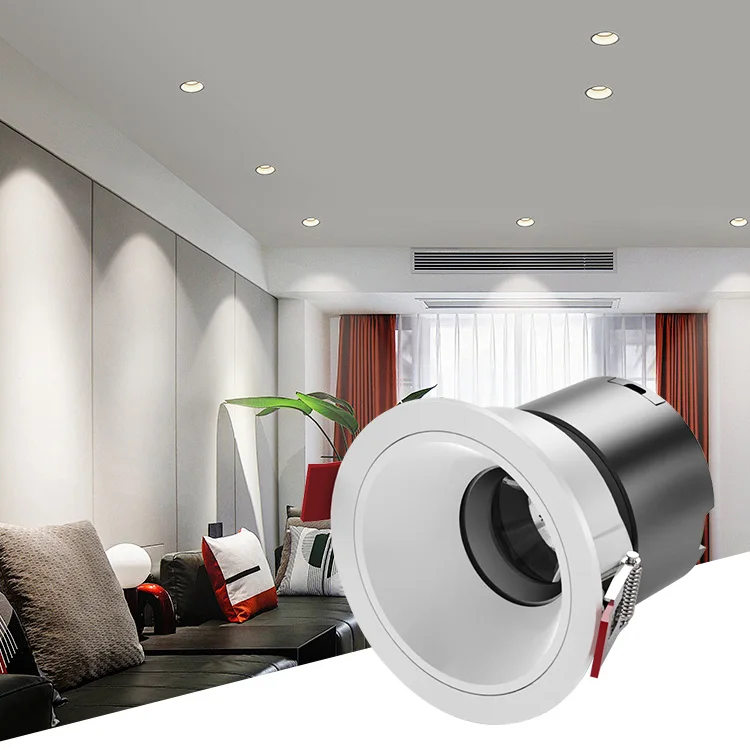 WOLINK Project round pot pop ceiling lights wall washer deep recessed ceiling led spotlight downlight