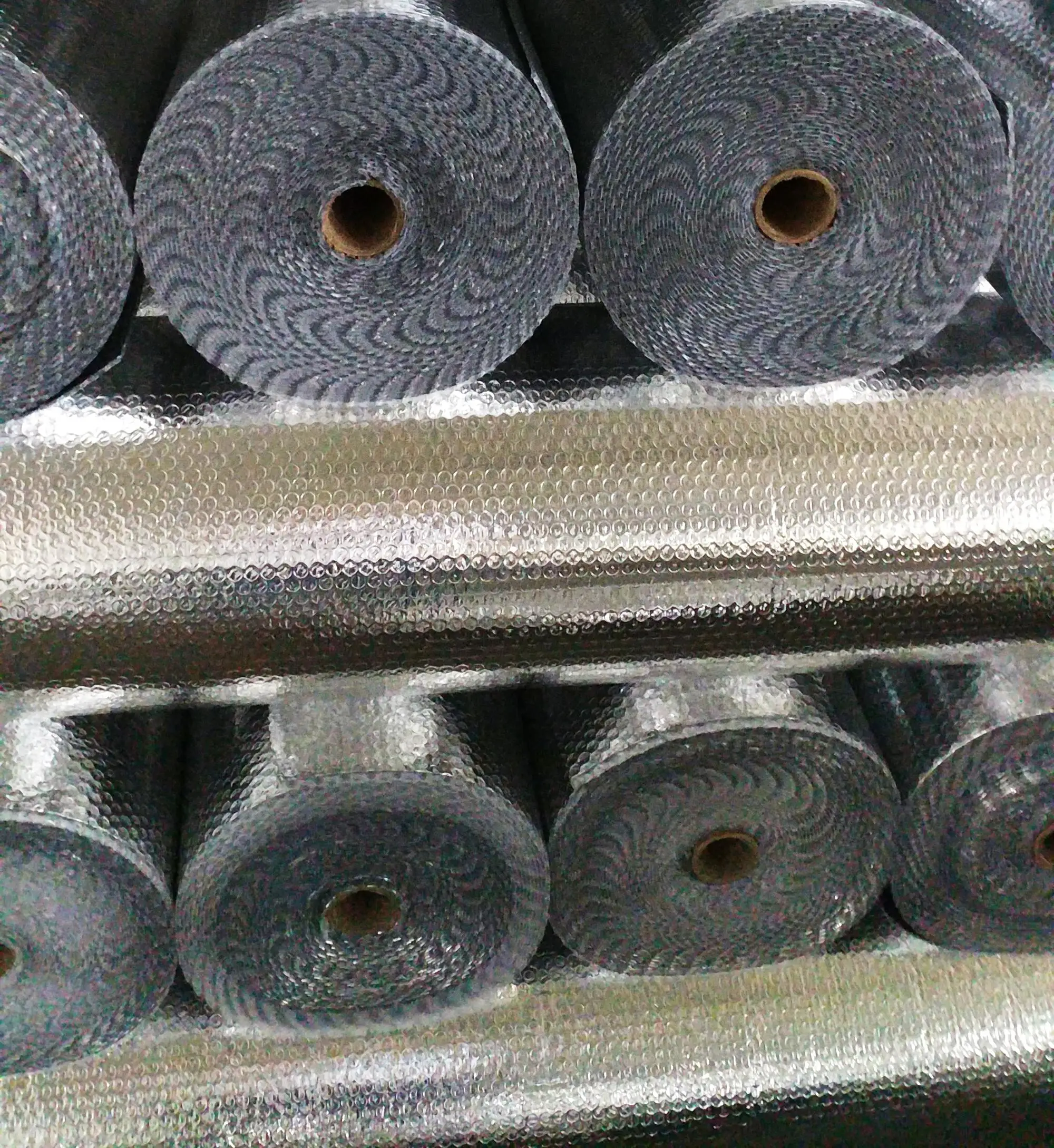 Aluminum Foil Backing Bubble Radiator Heat Reflective Material For Poultry House Insulation