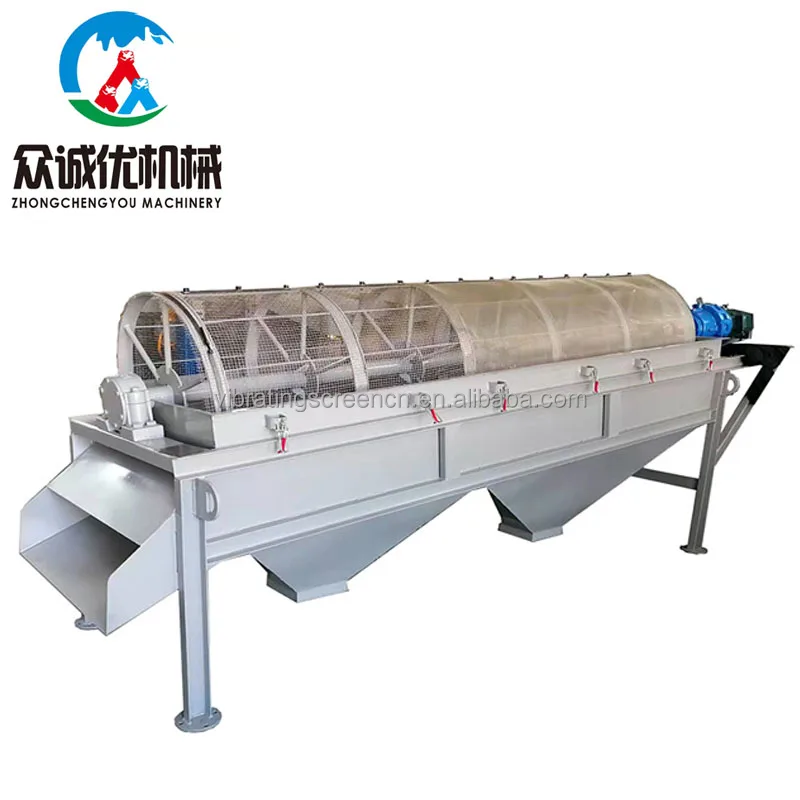 Stainless Steel  Rotary Drum Equipment for Food Processing with Competitive Price trommel screen machine