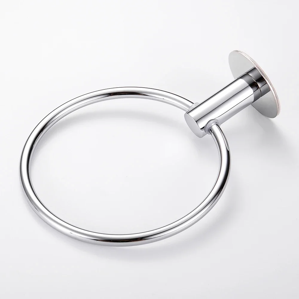 Towel Ring Brushed Nickel  Towel Rack Stainless Steel Round Towel Holder For Bathroom