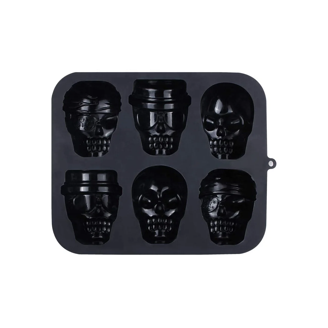 Форма для торта в виде черепа силиконовая желатиновая форма выпечки череп пицца жестяная
