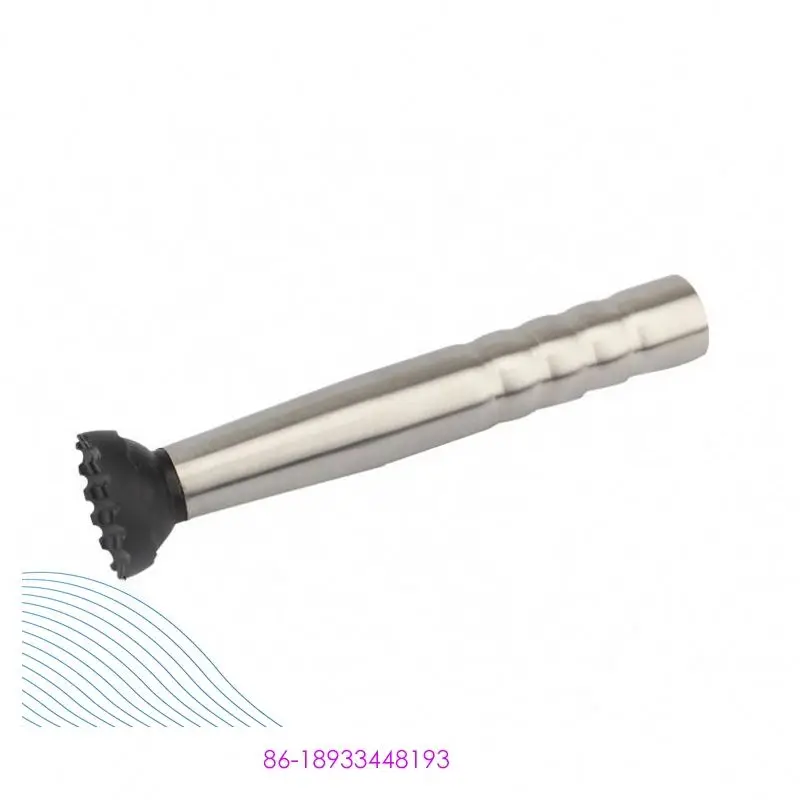 2021 New Quick Stainless Steel Crushed Popsicle Cocktail Swizzle Bar Tool Lemon Stick Hammer