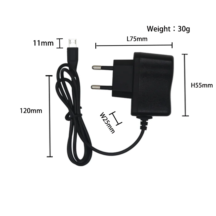 Universal Switching Power Supply 5.0Vdc 500mA Out Put Ac Adapter