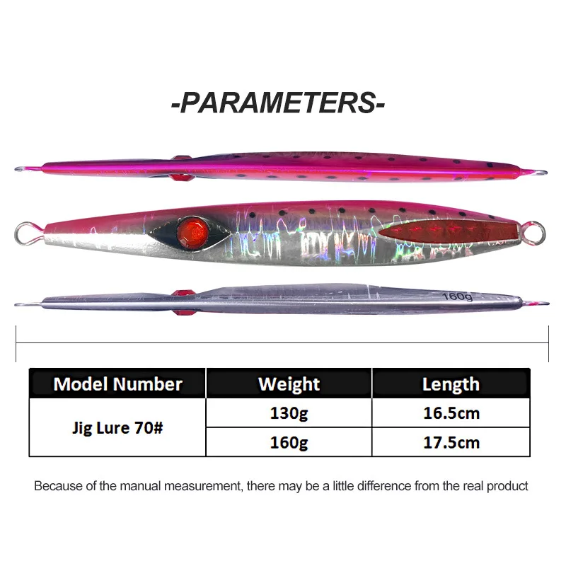 New speed sinking lead jig 130g/160g  vertical trolling boat Fishing 3D eyes saltwater metal Jig jigging lure