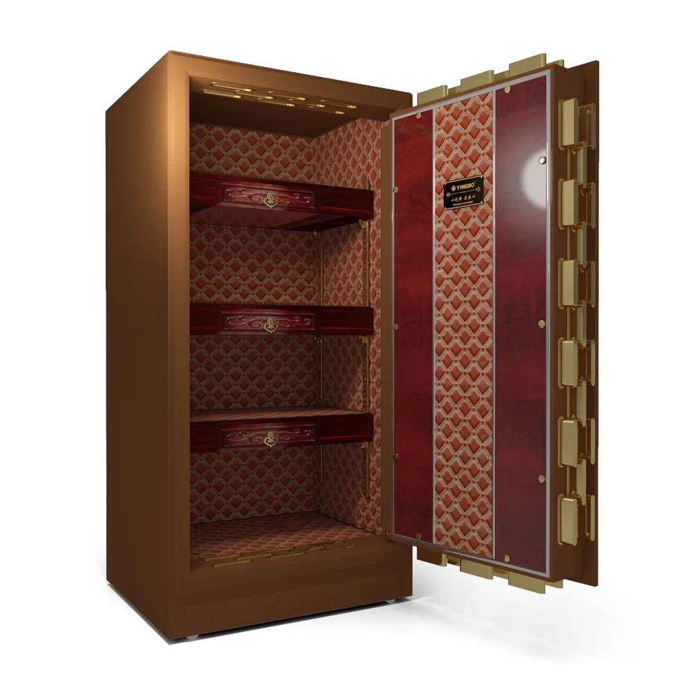 Luxury interior security jewelry safe LCD safe