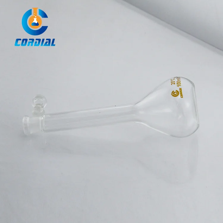 1621 CORDIAL volumetric flask factory direct sale 10ml high borosilicate glass measuring flask