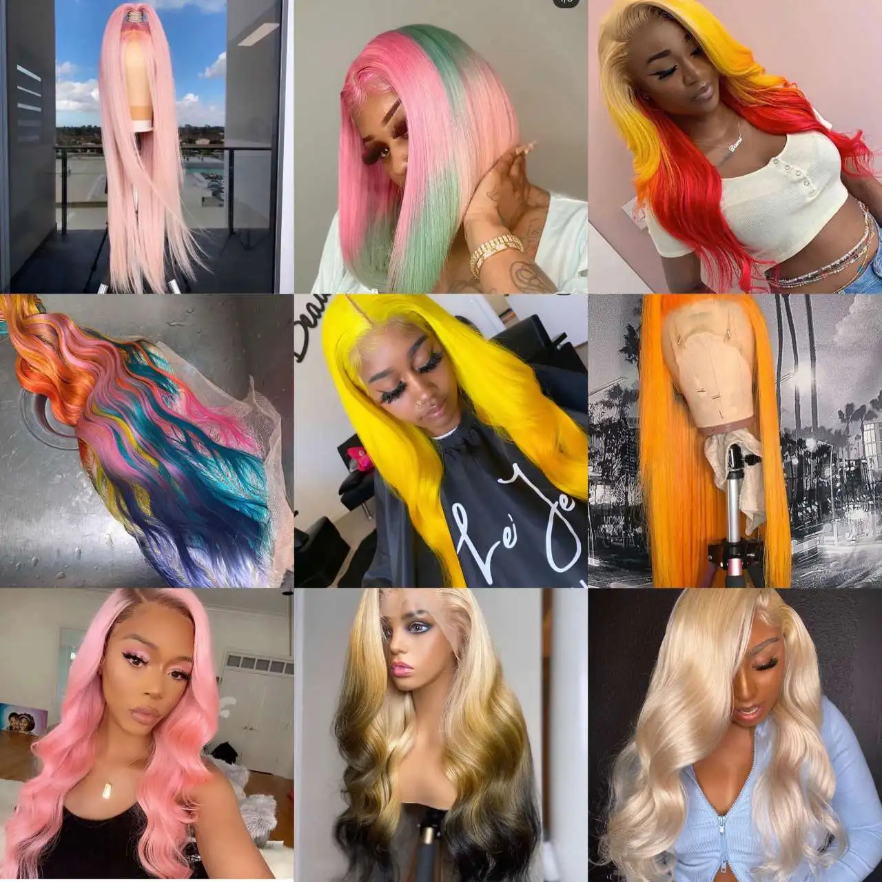 Maintain style long time 3b 3c hair,mirco ring hair extensions,yaki micro loop rings hair extensions