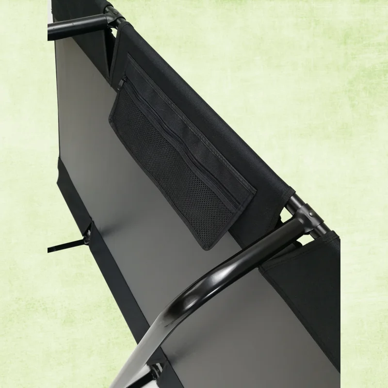 Outdoor Picnic Cheap Metal Aluminum Foldable Camping Tent Cot Bed