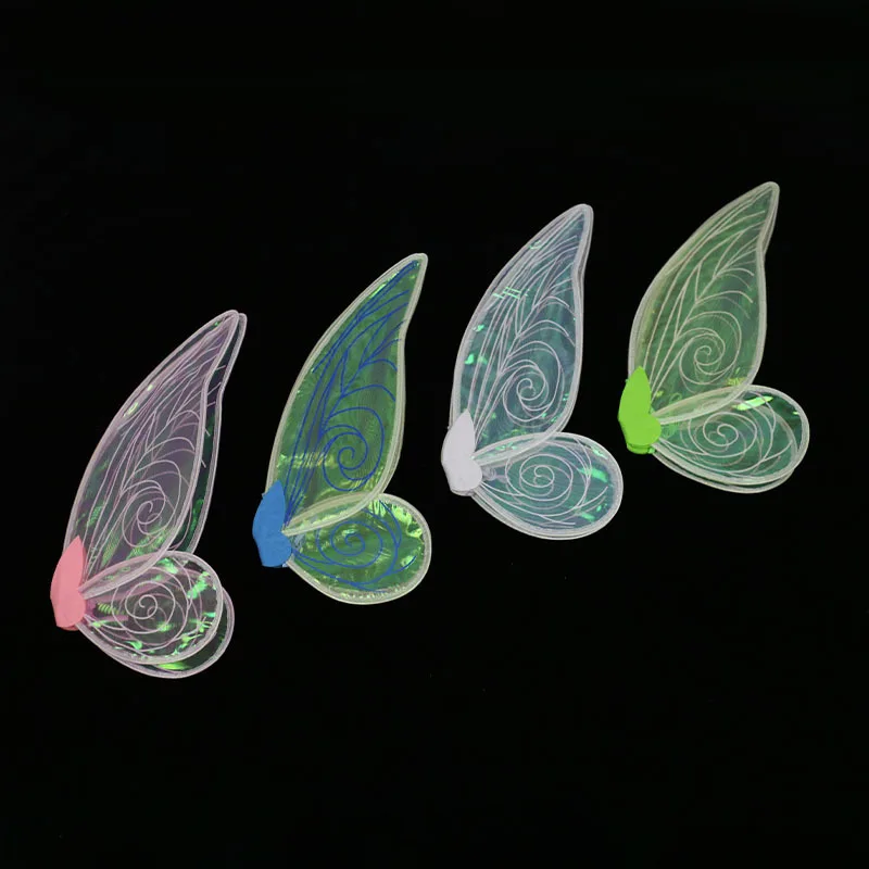 Fairy Butterfly Wings Dress Up Sparkling Sheer Angel Wings Halloween Costume Fairy Wings for Girls Kids