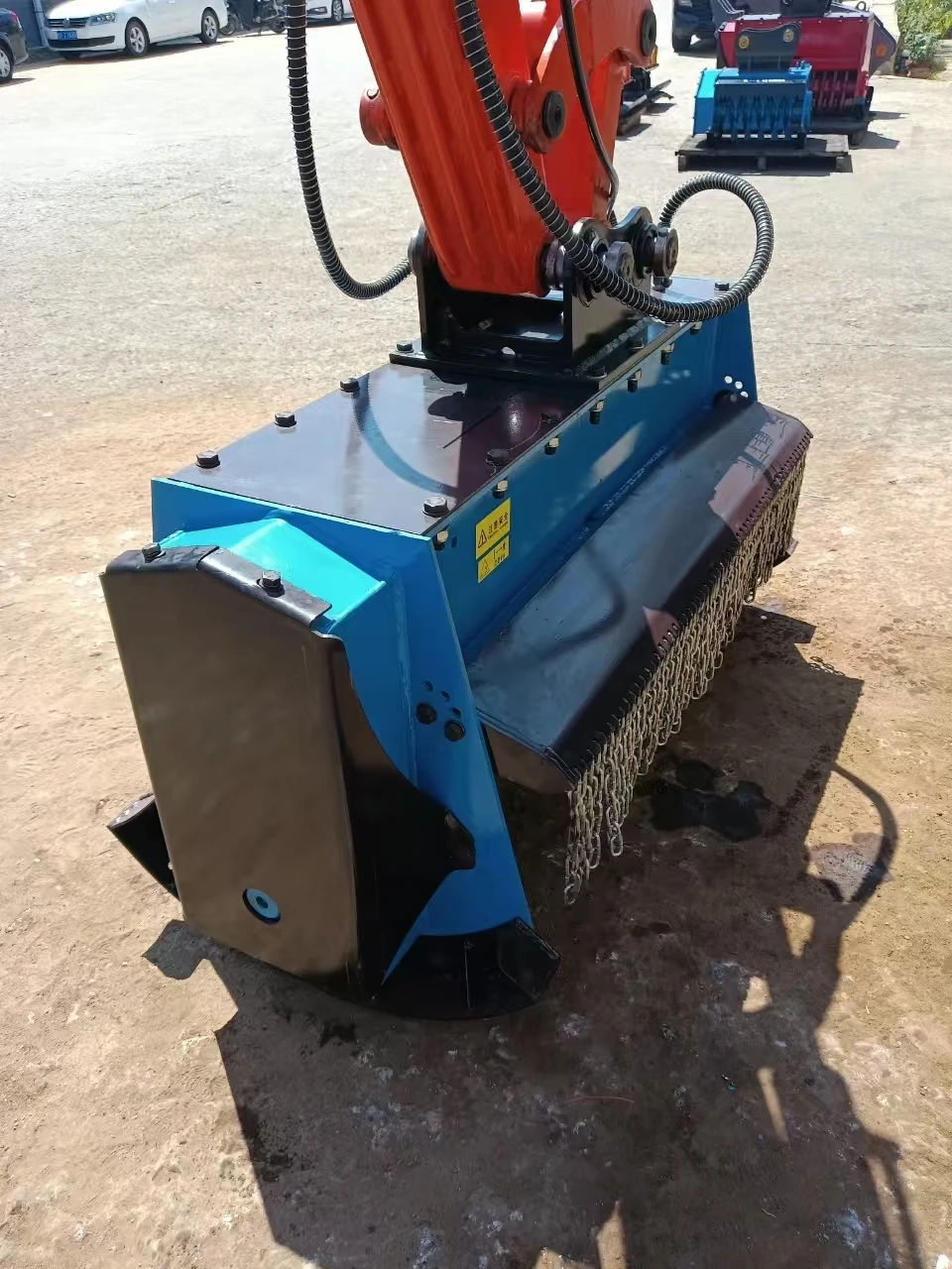 Customized Efficient Construction Machinery Attachments Lawn Beater