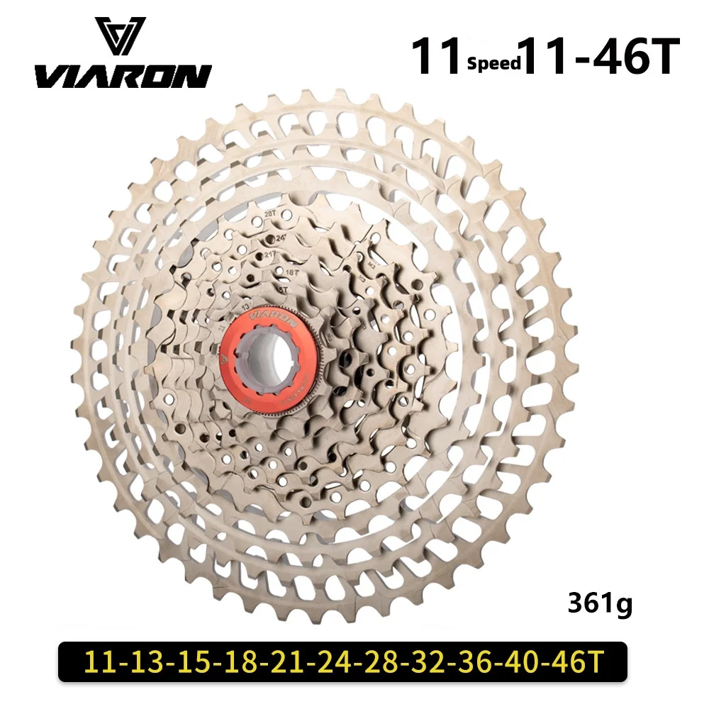 VIRAON 10/11S/12S Bike Cassette MTB Big Sprocket Bicycle Freewheel 11-46T/50T/52T For NX GX XD Shimano Hub