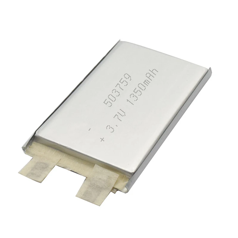 High quality Lipo Battery 503759 1200mAh 3.7V Rechargeable Li-ion Lithium Polymer Battery Cell