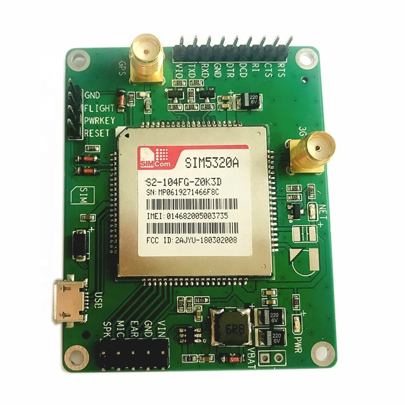 SIM5320A SIMCOM EVB плата, наборы для разработки, 3G модуль HSDPA/WCDMA/GSM/GPRS/EDGE