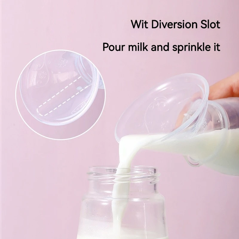 Portable comfortable and soft manual silicone bpa free milk breast pump handsfree