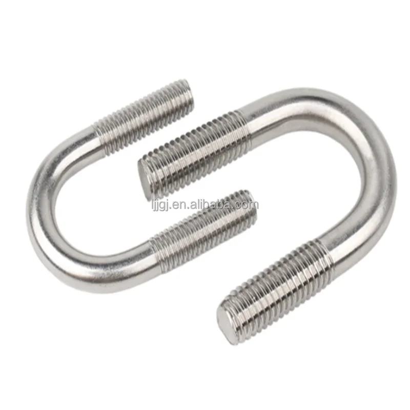 HBLJ Fastener U bolt and nuts used for mechanical parts connection