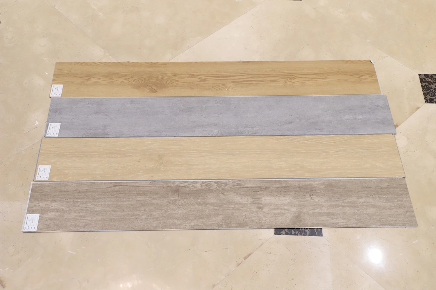 Flame Retardant Engineered Laminate Decking Floor Wpc Products Plastic Composite Interlocking Spc