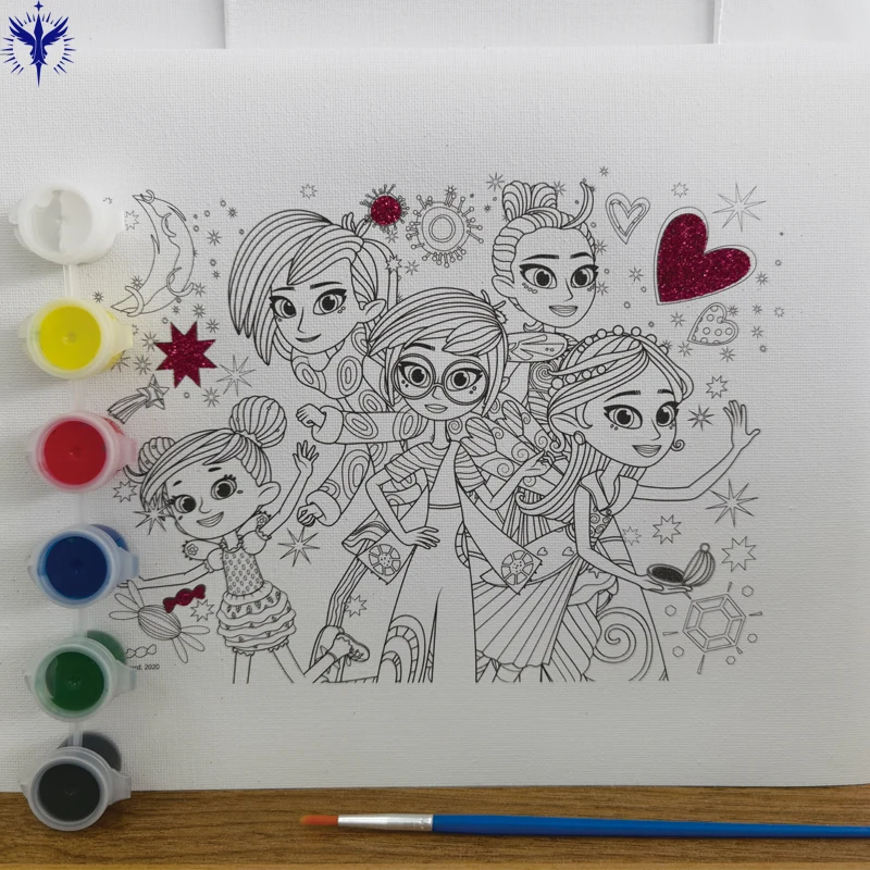 Canvases for  Painting Canvas with 9x12,8x10,4x6,Canvas Panels for Oil Paint,Acrylic Paint,Gouache and Tempera.