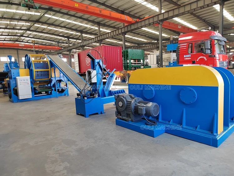 Полуавтоматическая машина для резки шин линии переработки отходов оборудование