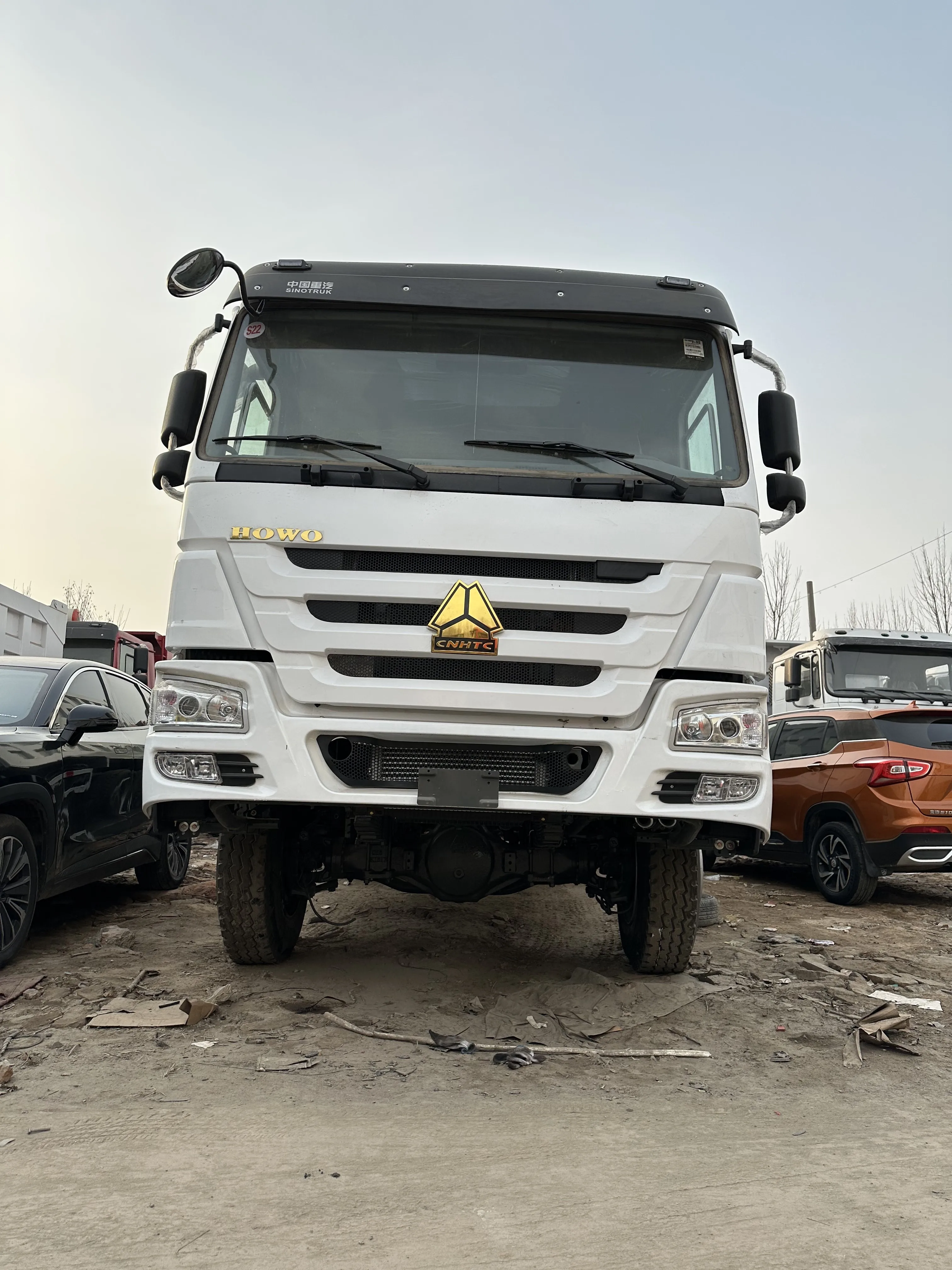LUEN 6X4 371HP HOWO б/у самосвал механическая подвеска новая коробка передач для шин двигателя