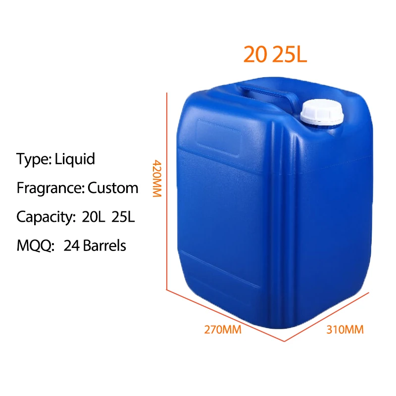 Wholesale factories 20L 25L Bulk Full Effect Laundry Detergent Liquid Deep Cleaning Clothes Romantic Fragrance For Supermarket