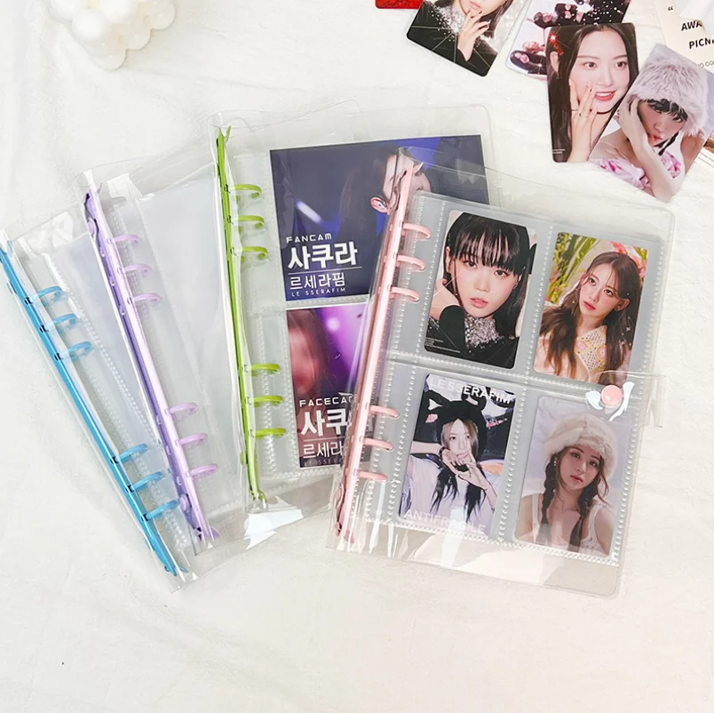 Cheap Clear Soft PVC Cover photo album Photo storage