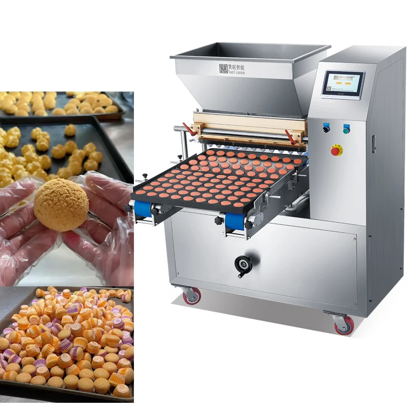 High Quality Biscuit Making Production Line Macaron Forming Machine Full Automatic Cookie Machine