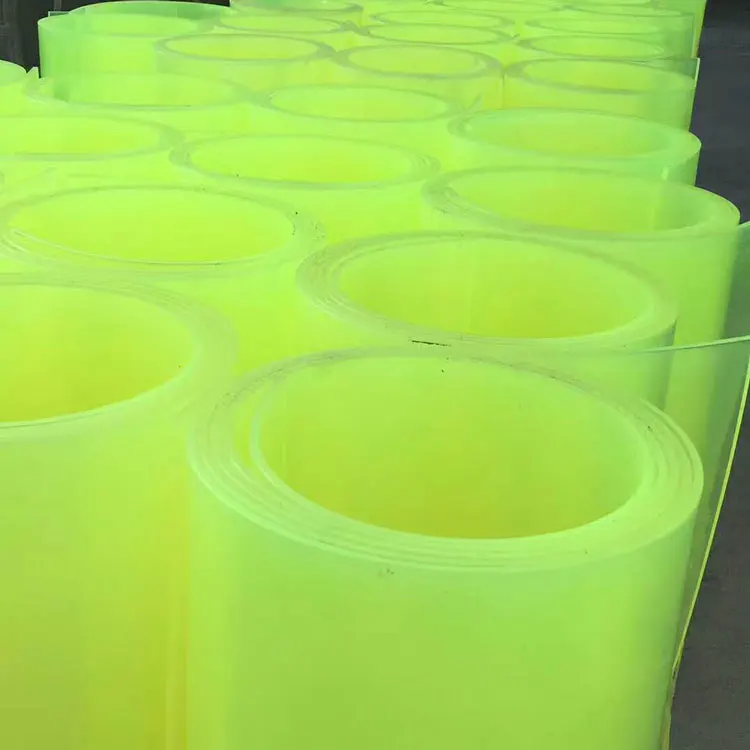 Пластиковый полиуретановый лист на заказ толстый берег 85A 90 A, цветная полиуретановая доска, Прозрачный квадратный полиуретановый лист