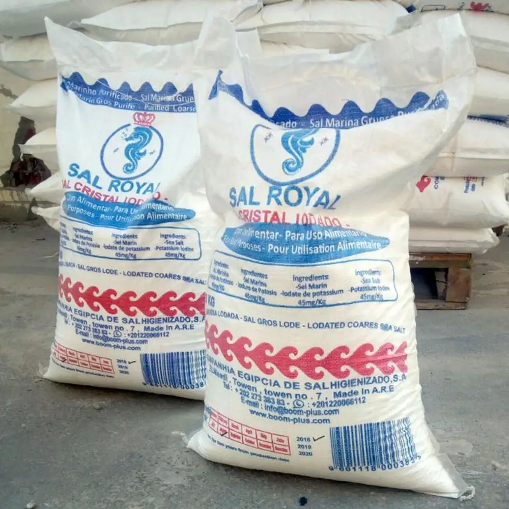 Столовая соль 25 кг Sal Royal Египетский продукт натурального качества рафинированная обычная белая
