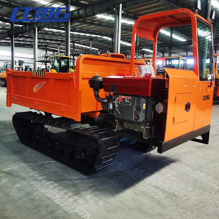 LTMG new 1.5 T 3T 3ton Hydraulic Mini tracked carrier Truck Crawler Dumper for sale