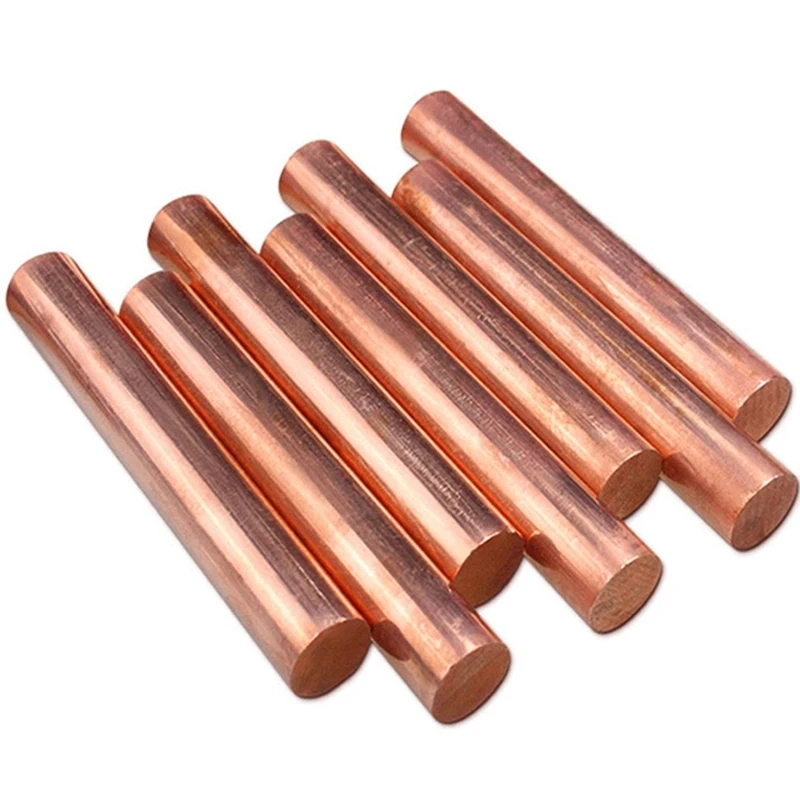 Pure 99.99% Copper Bar Solid Copper Rod 60mm 16mm 8mm 3mm Astm C1100