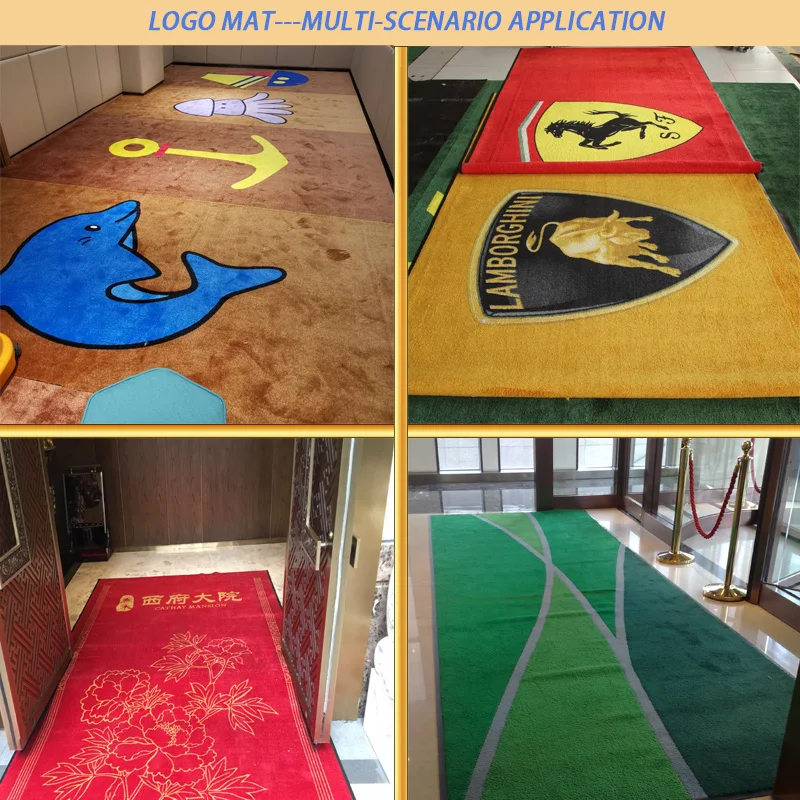 2022 Digital Floor Door Mats Indoor Doormat Anti Slip Designer Doormats Custom Printed Doormat Welcome Mat Customized Design