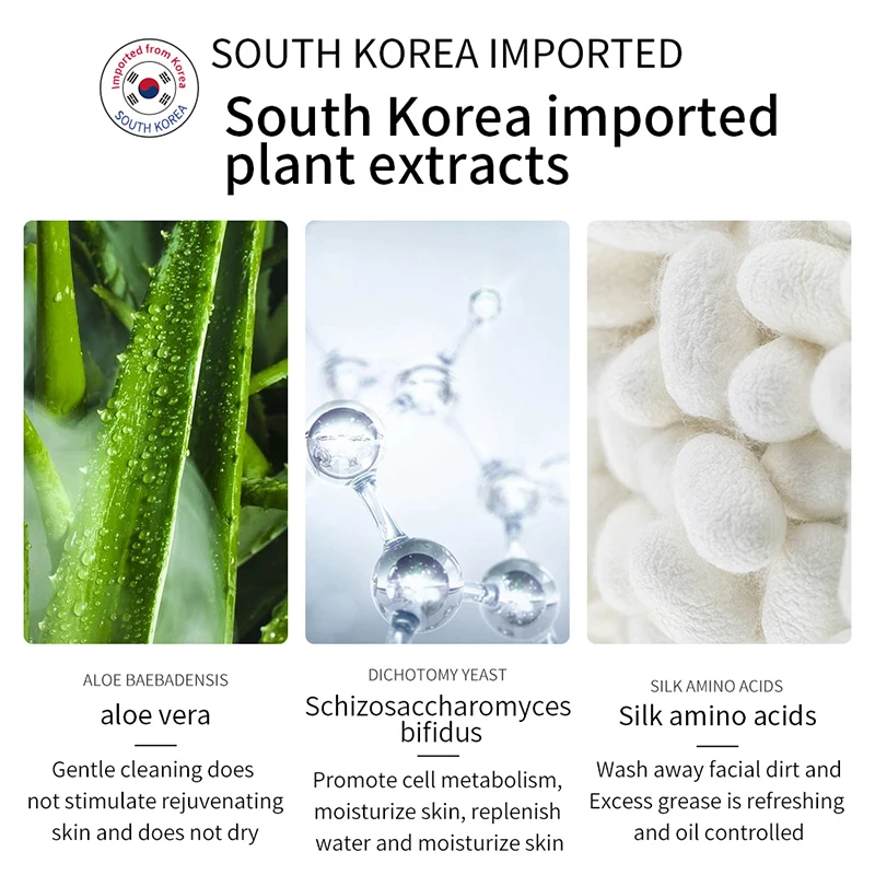 ODM BIOAQUA Cleansing Men Face Wash Deep Cleansing Foam Moisturizing Facial Cleanser for Men Skin Care Manufacturer 200g