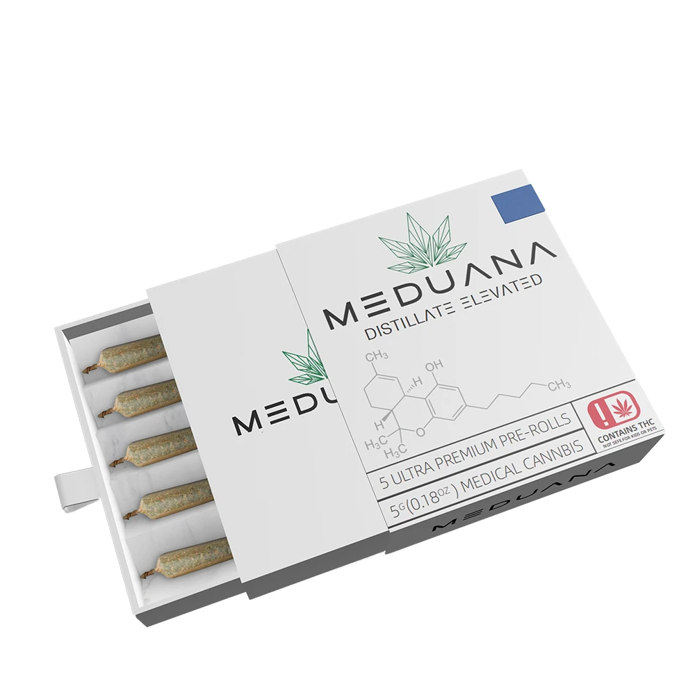 
Custom Cones Pre Roll Packaging Child resistant product package cigarette Pre roll packaging paper box 