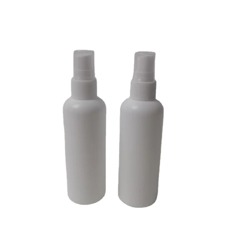 High quality custom 100ml Cosmetic packaging bottle white Sample Spray