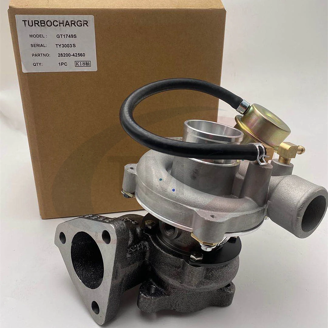  Турбокомпрессор двигателя GT1749S Turbo 716938-0001 716938-5001S 28200-42560 H200 D4BH