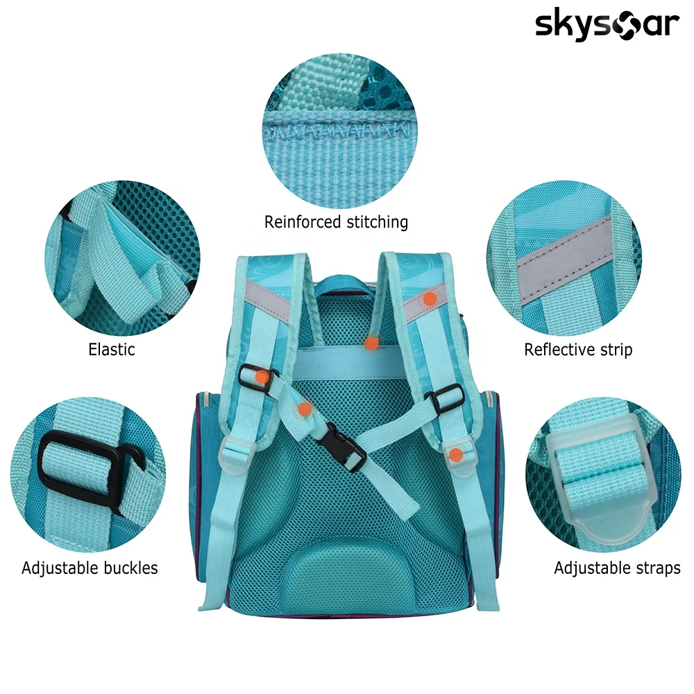 Factory Fashion Girls Cute Cartoon Backpack Bag Kids Quilted Rucksack Children Funny Durable Unicorn School Bag with Custom Logo