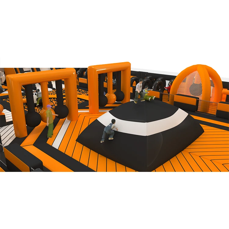 Cheer Amusement 5000 SQFT Adult Inflatable Games Customized Team Building Activities Big Indoor Inflatable Sports Park