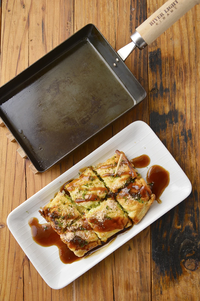 Hot sale Japanese easy handle small non-stick egg frying pan