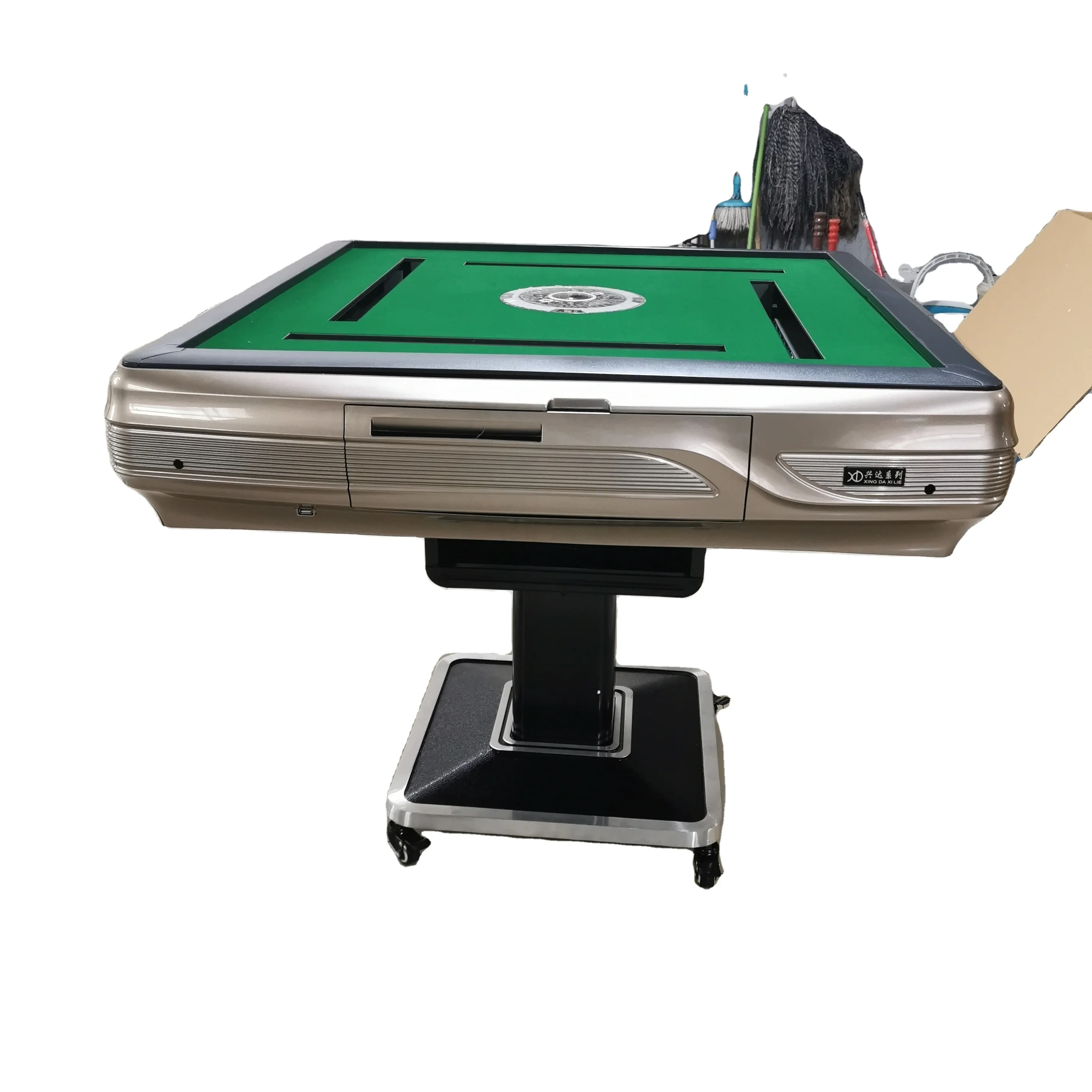 New style high quality wear resistance noise free automatic mahjong table