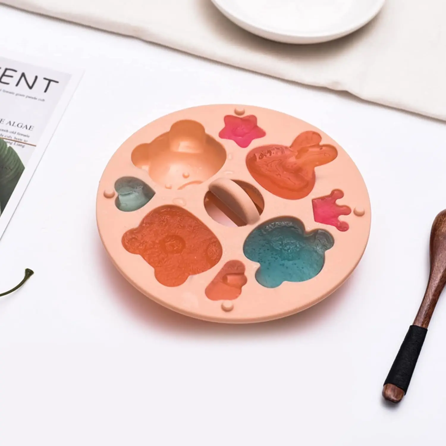 Kitchen Restaurant Baking Gadget Mould High/low Temperature Resistant Silicone Durable Jelly Chocolate Making Mold