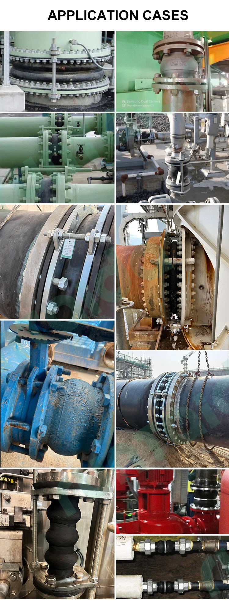 Компенсатор ANSI PN16 из углеродистой стали фланец ECDM односферный гибкий giunto di dilatazione в резиновом соединении gomma