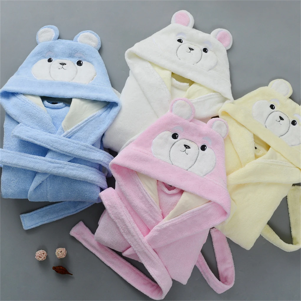 Hotel Wholesale Custom Luxurious super absorbent pet bathrobe bathrobe waffle bath robes for kids